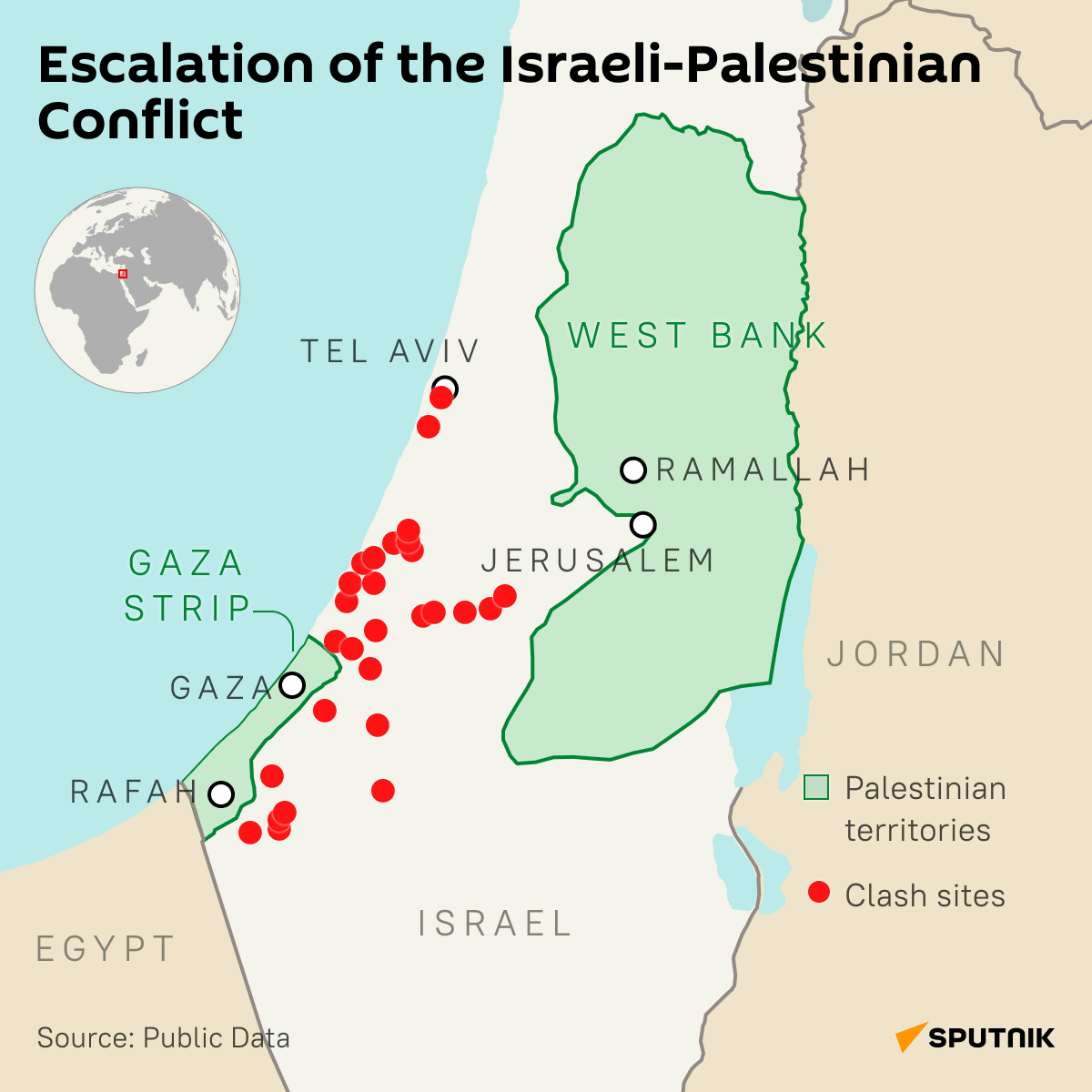 Escalation of the Israeli-Palestinian Conflict. October 7, 2023. - Sputnik India