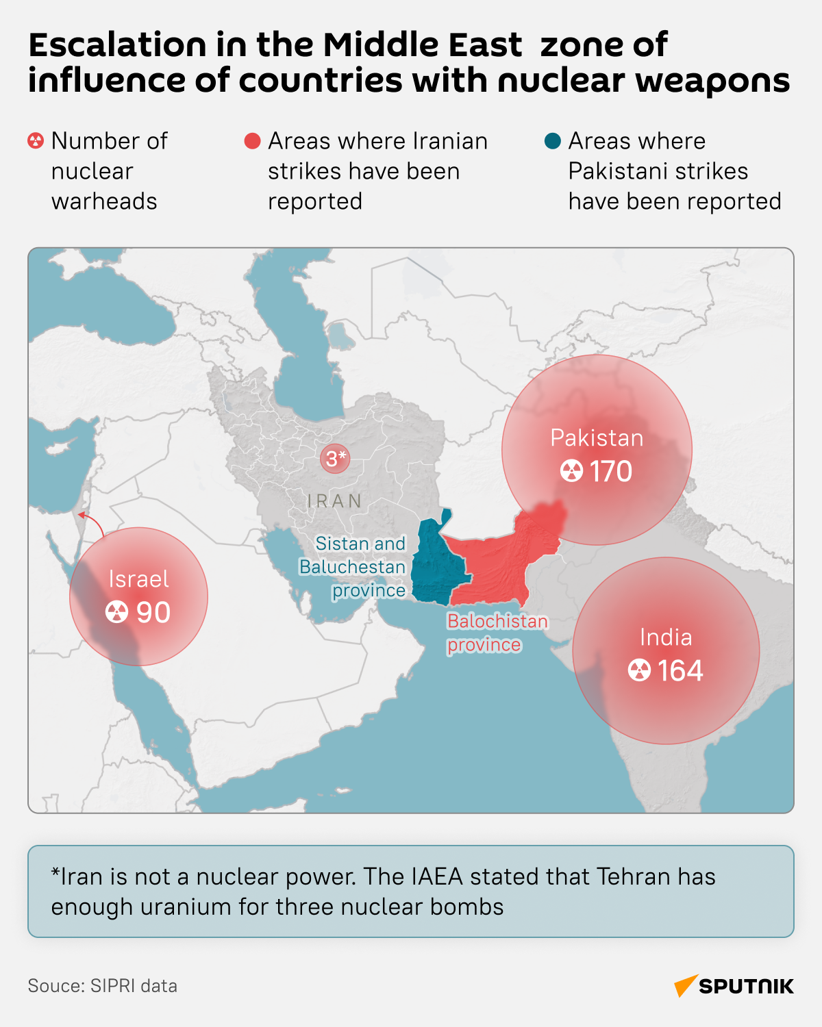 nuclear powers in the Middle East - Sputnik India