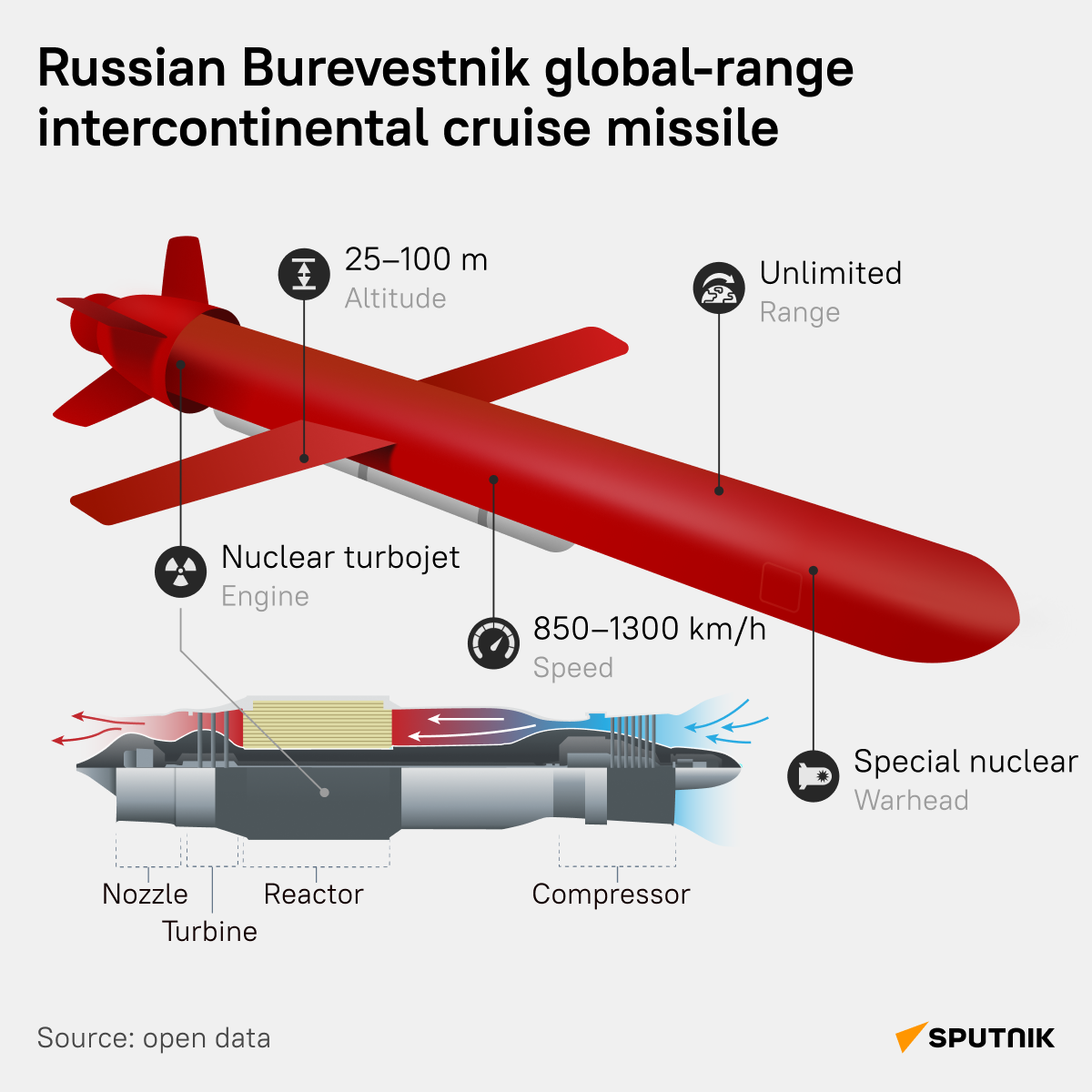 Burevestnik cruise missile - Sputnik India
