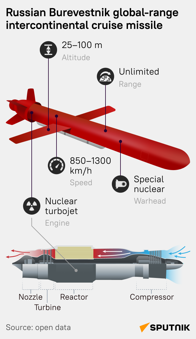 Burevestnik cruise missile - Sputnik India