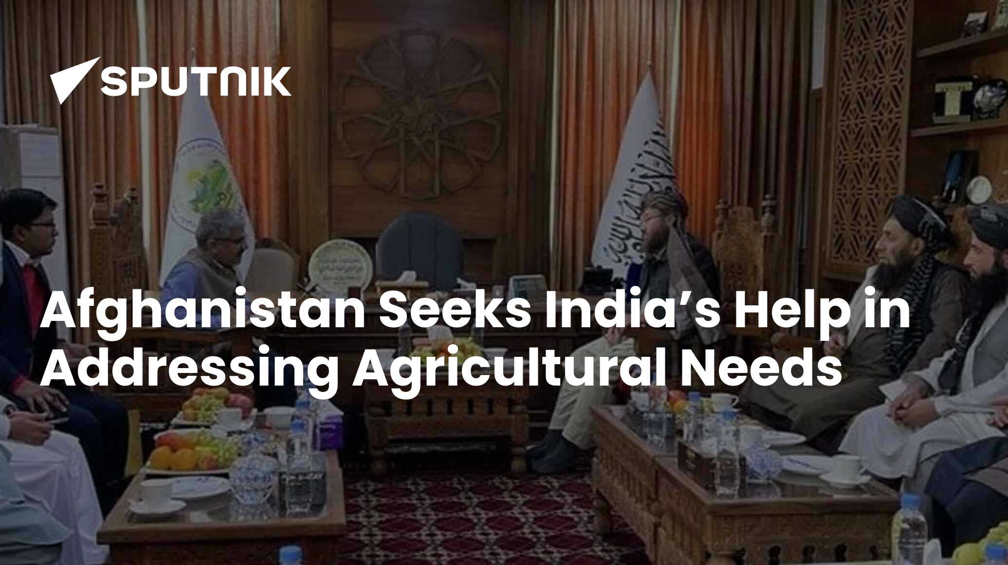 Afghanistan Seeks India’s Help in Addressing Agricultural Needs
