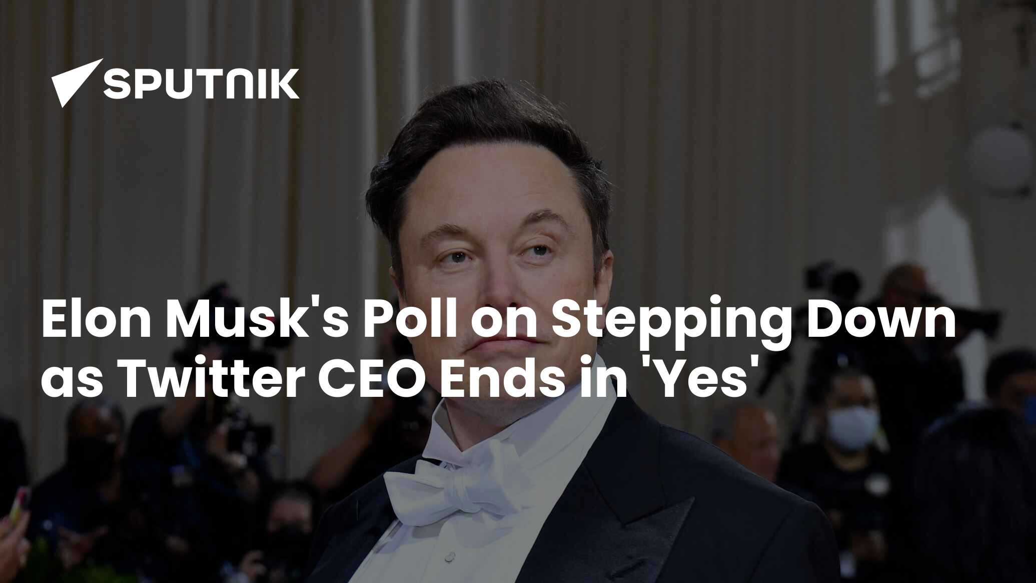 Elon Musk's Poll On Stepping Down As Twitter CEO Ends In 'Yes' - 19.12. ...