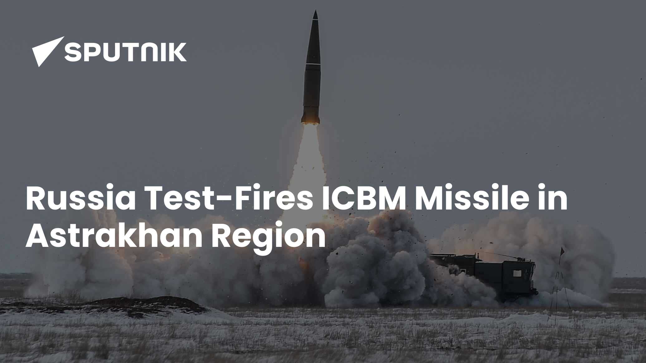 Russia Test-Fires ICBM Missile In Astrakhan Region - 12.04.2023 ...