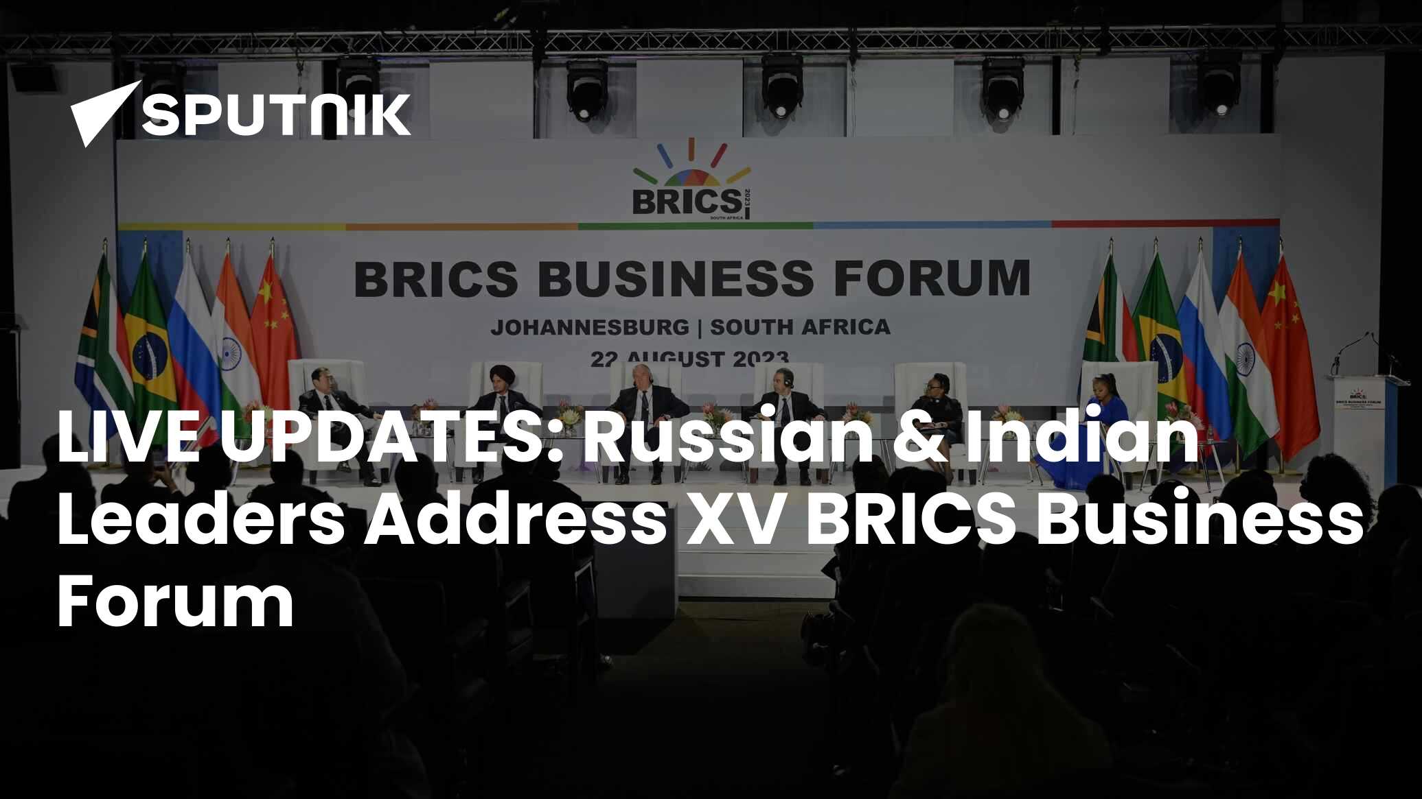 15th Brics Summit Kicks Off In South Africa