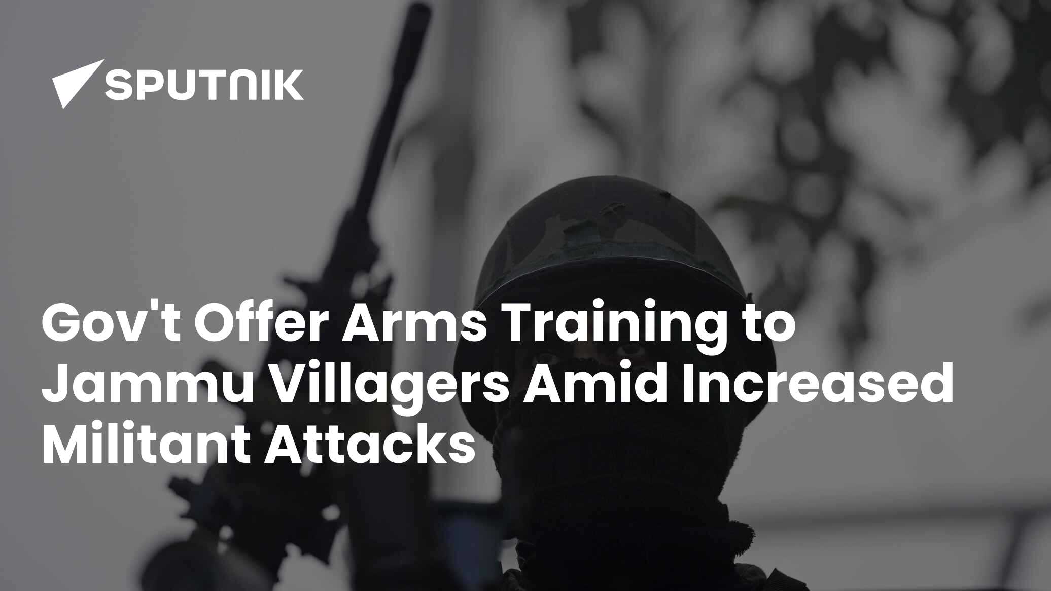 Civilians in Jammu Receive Arms, Training as Militancy Rises
