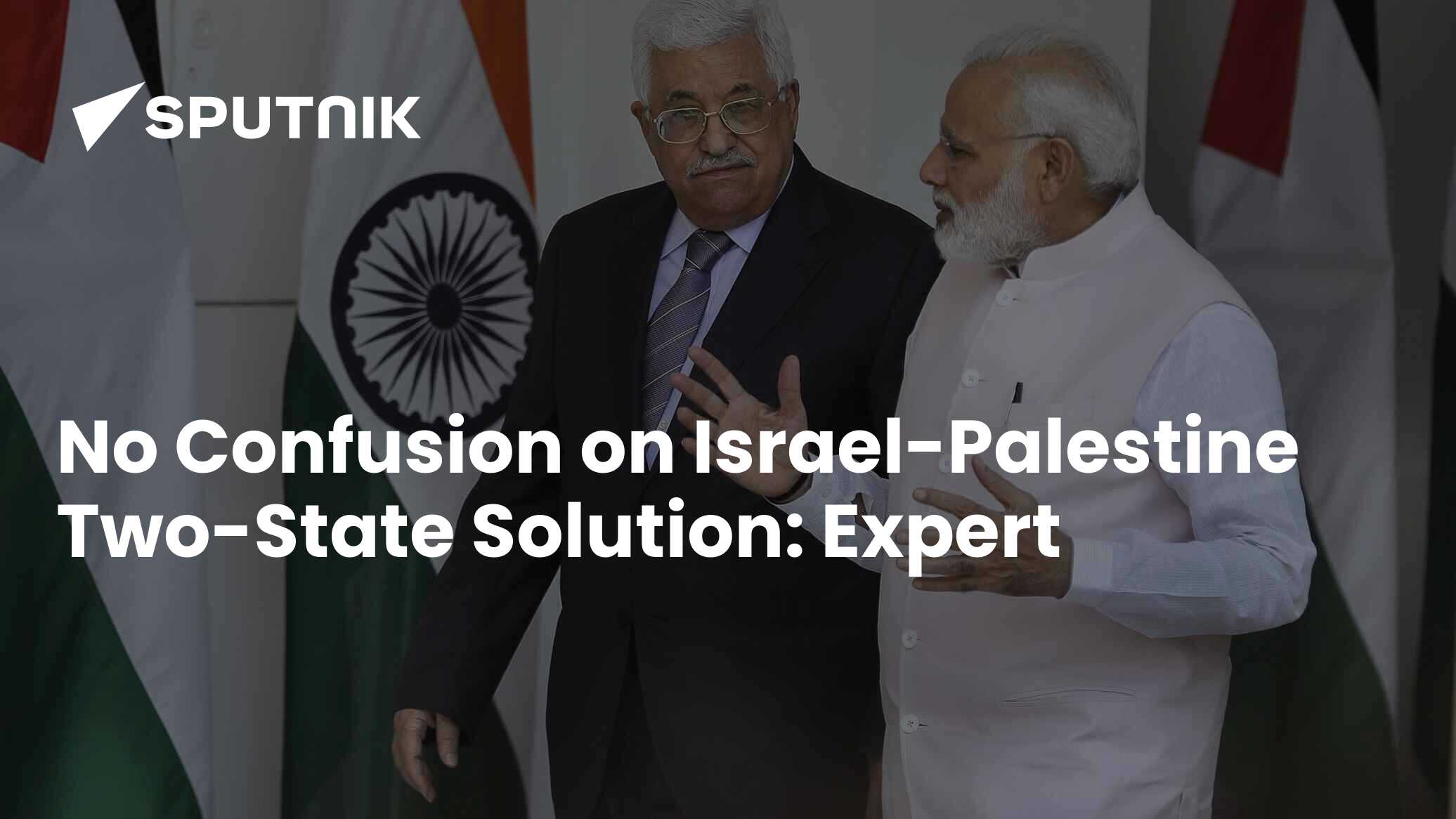 No Confusion on Israel-Palestine Two-State Solution: Expert