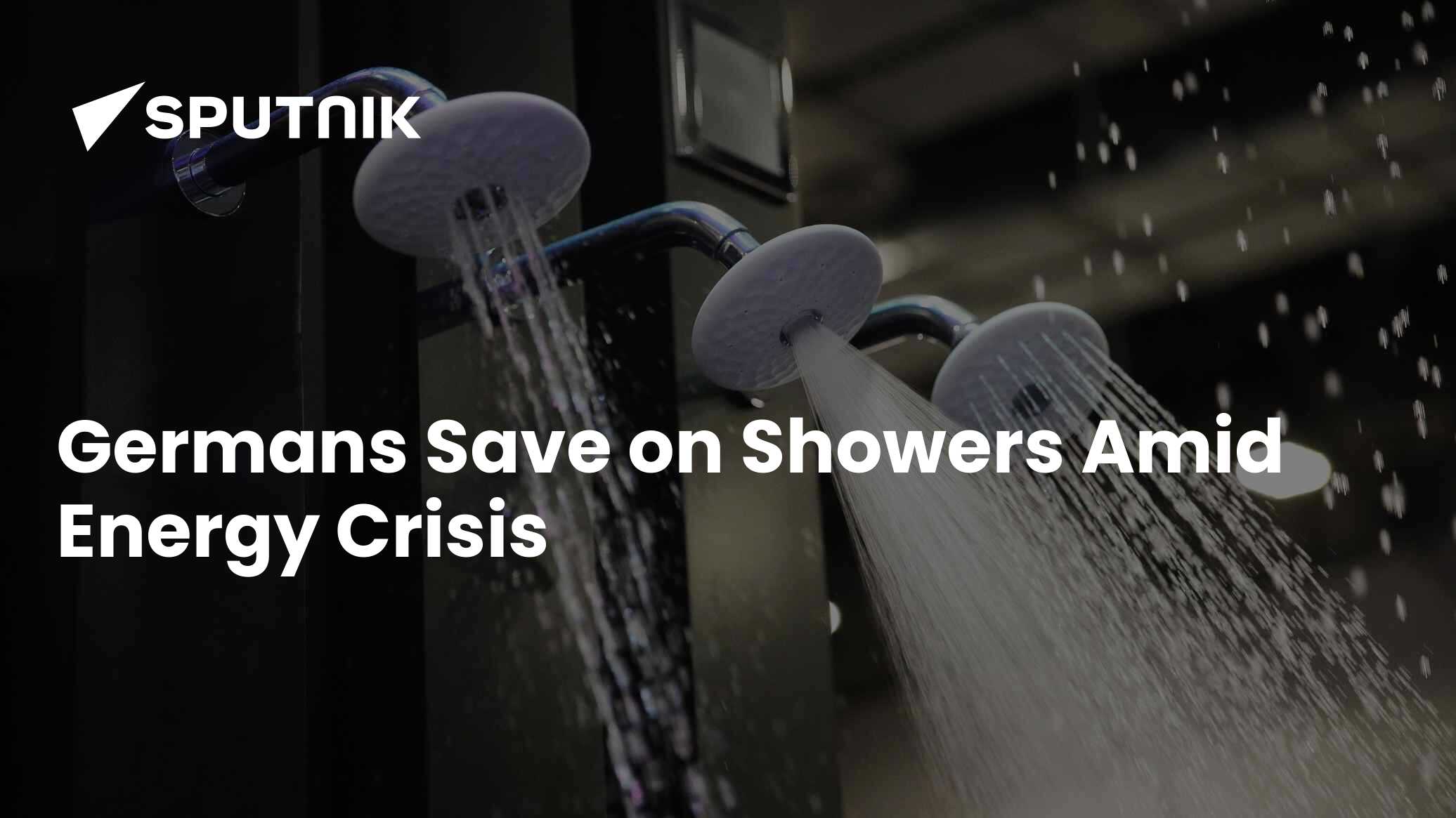 Germans Save on Showers Amid Energy Crisis