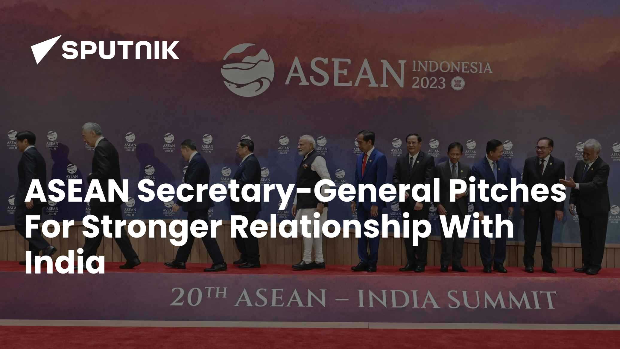 ASEAN Secretary-General Pitches For Stronger Relationship With India