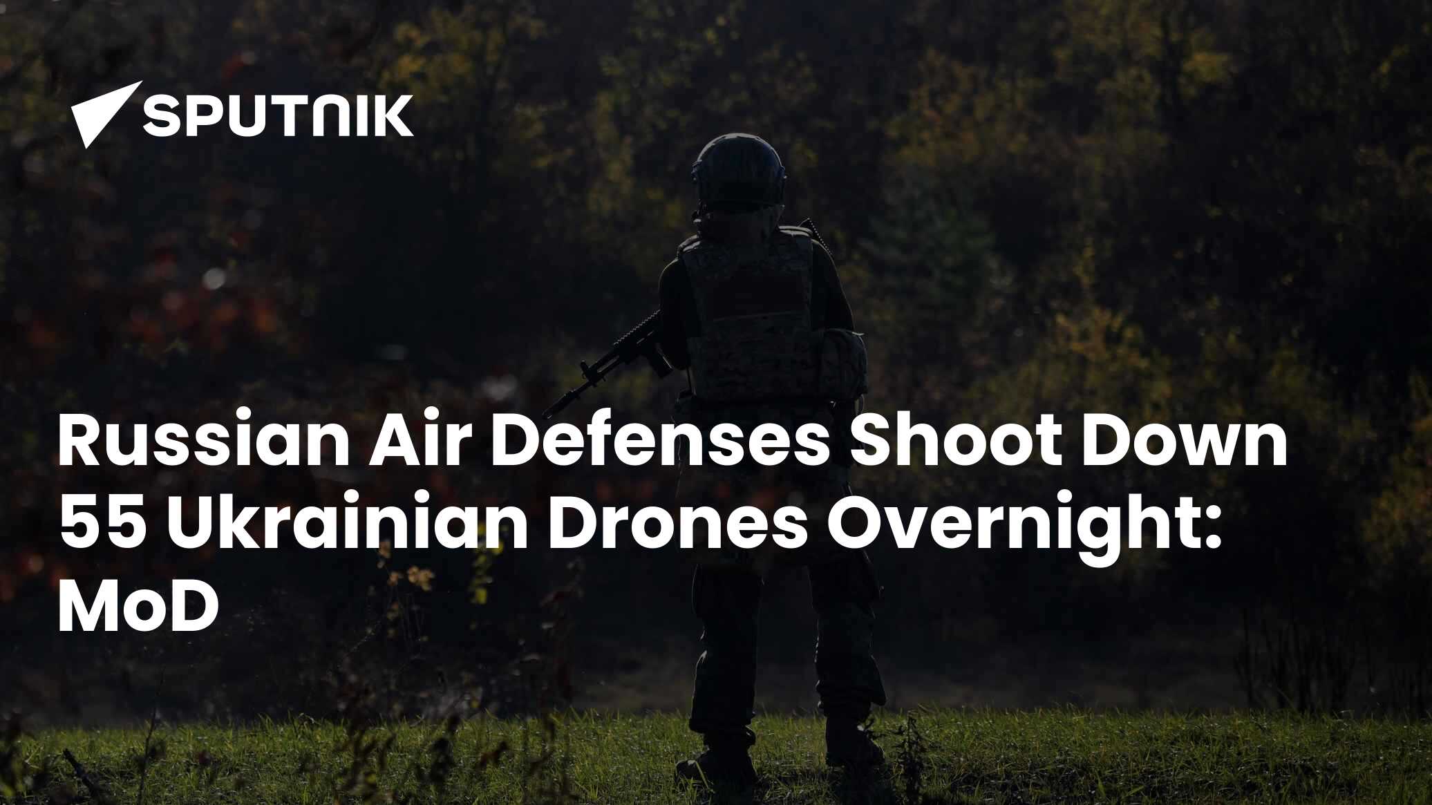 Russian Air Defenses Shoot Down 55 Ukrainian Drones Overnight: MoD - 21 ...