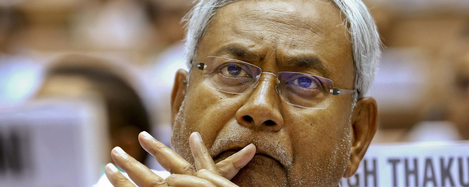In this June 5, 2013 file photo, Bihar state Chief Minister Nitish Kumar, listens to a speaker during a conference of the chief ministers of various Indian states on Internal Security in New Delhi, India. - Sputnik India, 1920, 28.01.2024