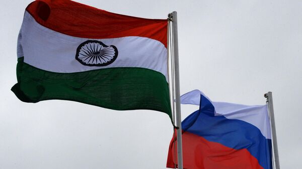 Russian and Indian flags - Sputnik India