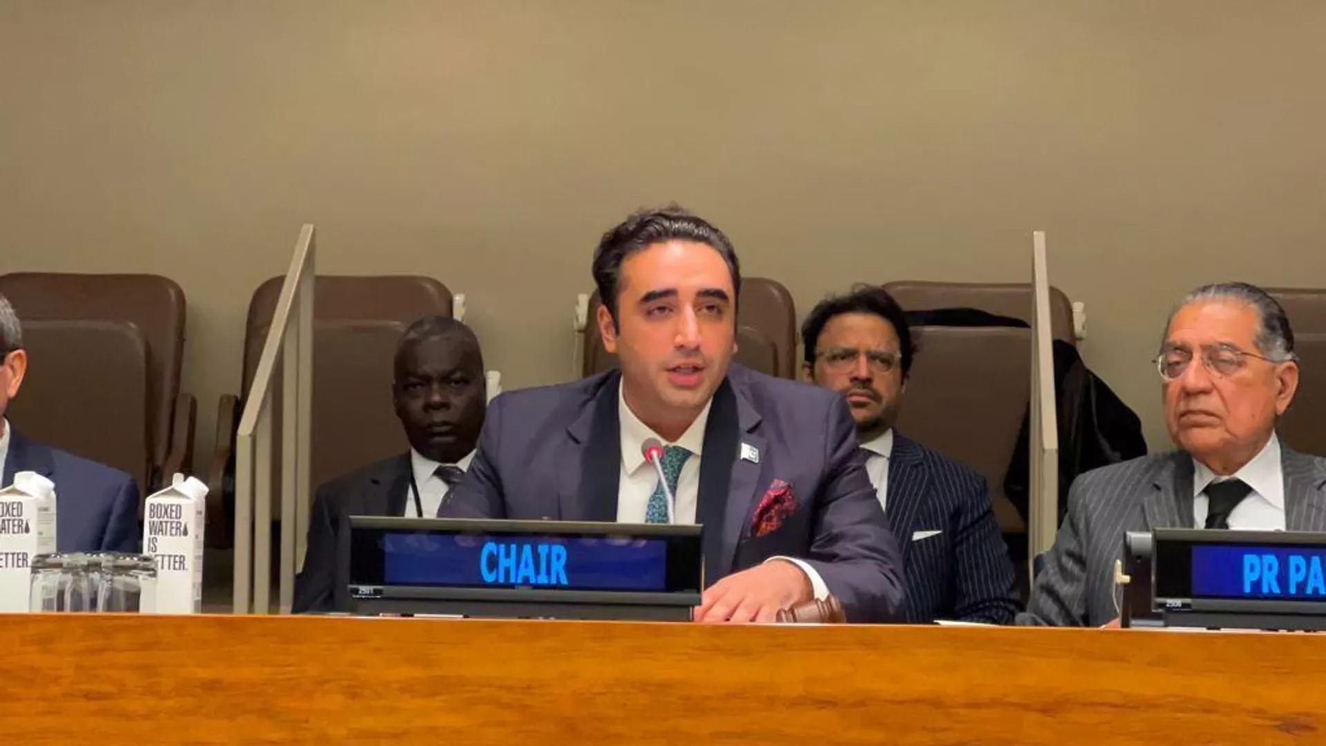 Foreign Minister of Pakistan Bilawal Bhutto Zardari
