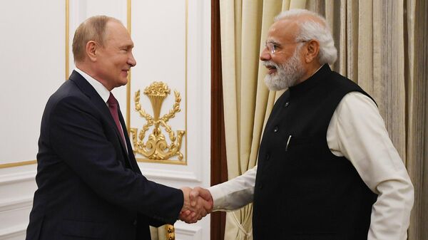Modi Putin Meet - Sputnik India