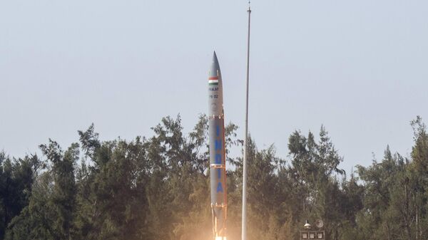 Surface-to-surface missile ‘Pralay’ - Sputnik India