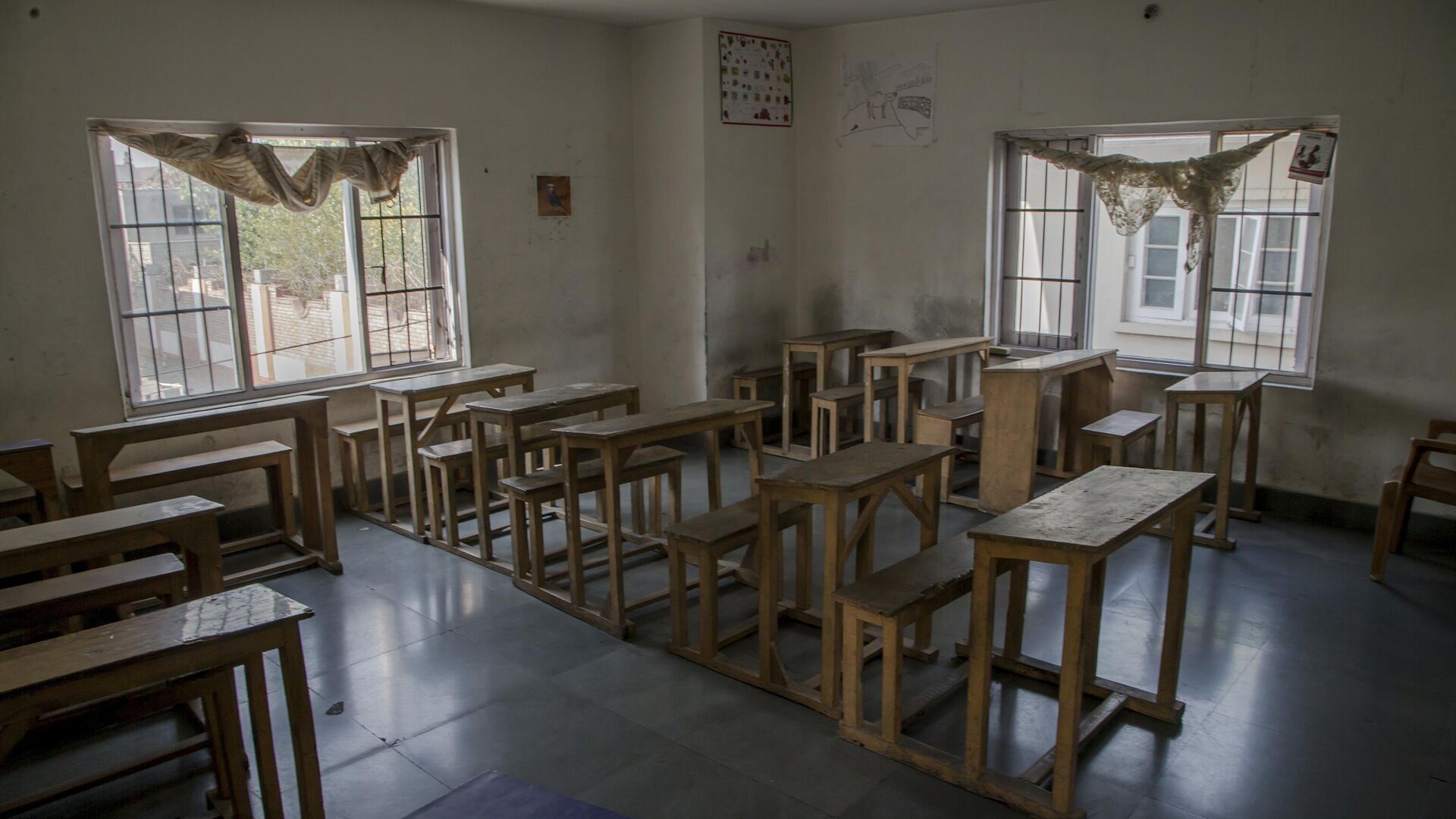 Empty classroom in India.  - Sputnik India, 1920, 07.03.2023