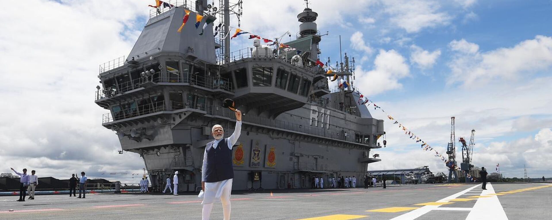 Glimpses from the special programme to mark the commissioning of INS Vikrant - Sputnik India, 1920, 31.03.2023