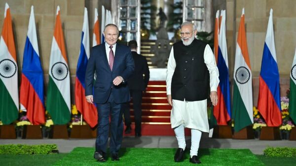Modi Putin Meet - Sputnik India