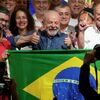 Former Brazilian President Luiz Inacio Lula da Silva celebrates with his wife Rosangela Silva, left, and running mate Geraldo Alckmin, right, after defeating incumbent Jair Bolsonaro in a presidential run-off to become the country's next president, in Sao Paulo, Brazil, Sunday, Oct. 30, 2022. - Sputnik India