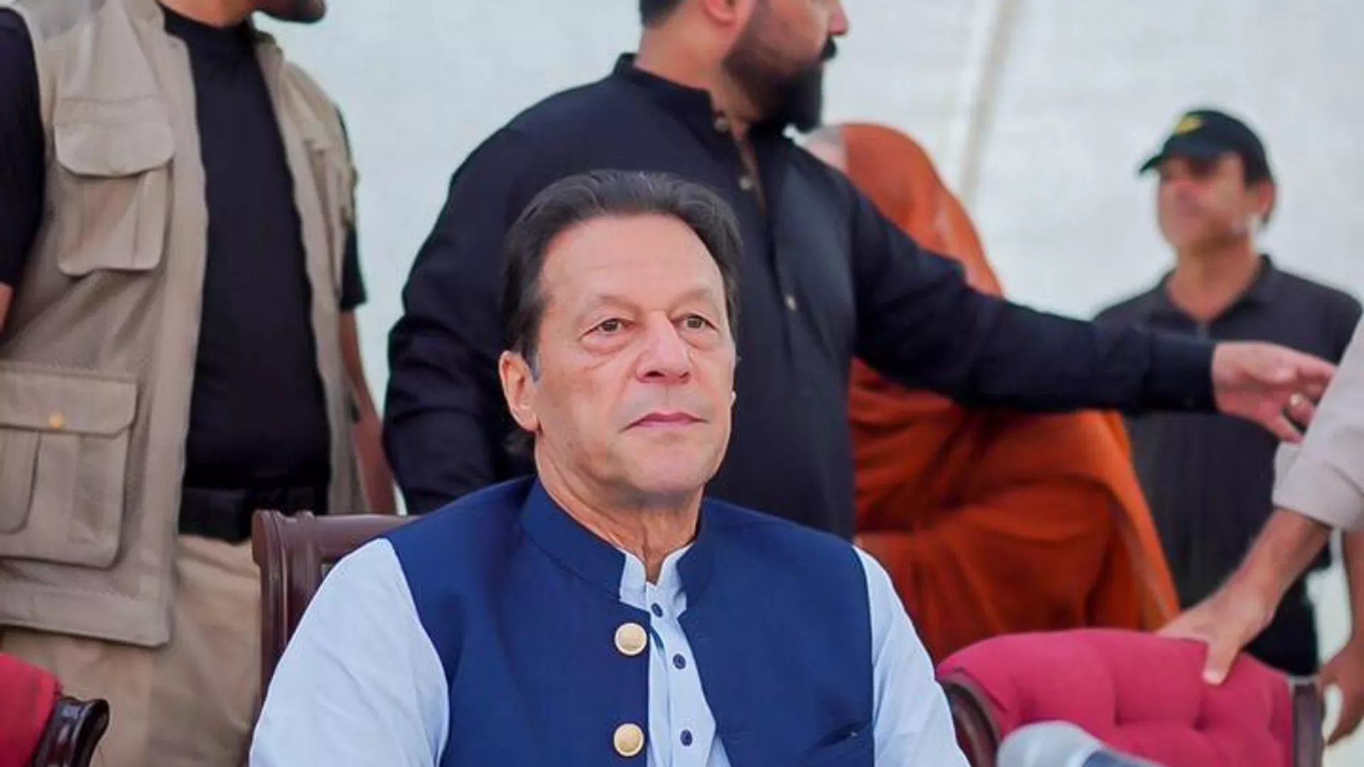 PTI Chairman Imran Khan attends the Oath Ceremony in Gujranwala