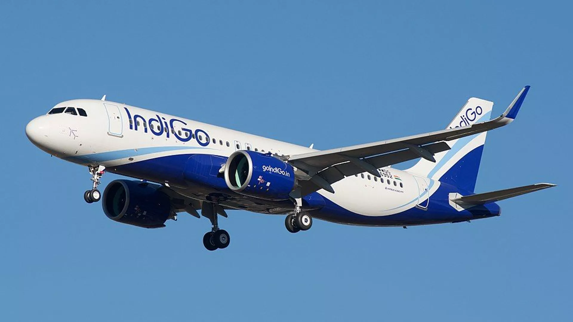 IndiGo Airbus A320neo F-WWDG