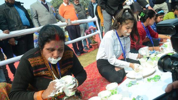 Curd-Eating Competition at Patna - Sputnik भारत