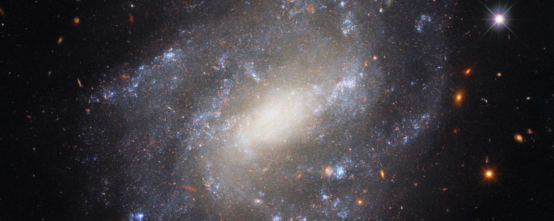 Image of spiral galaxy UGC 9391 taken by Hubble Space Telescope’s Wide Field Camera 3 - Sputnik भारत, 1920, 29.06.2023