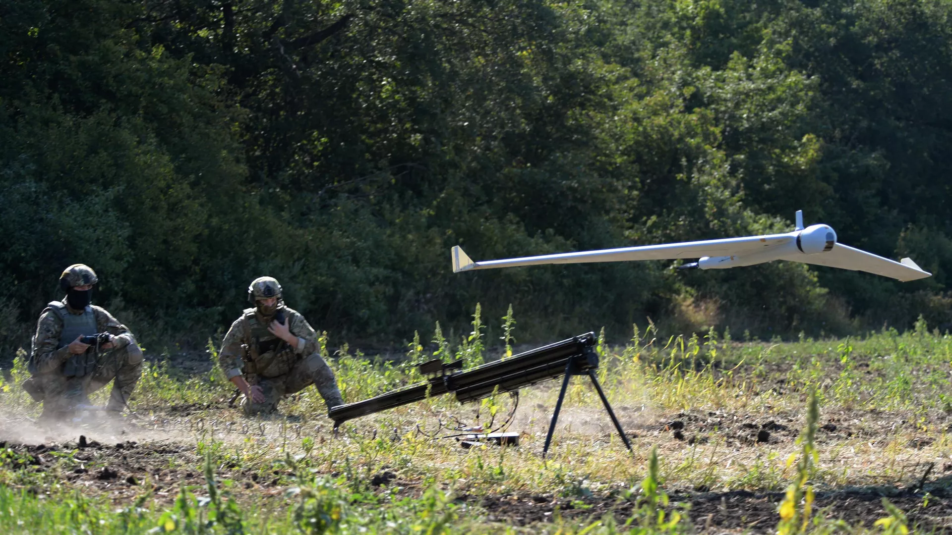 Russian special forces use ZALA drones 