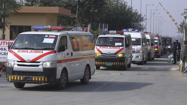 A convey of ambulances , Pakistan (File) - Sputnik India