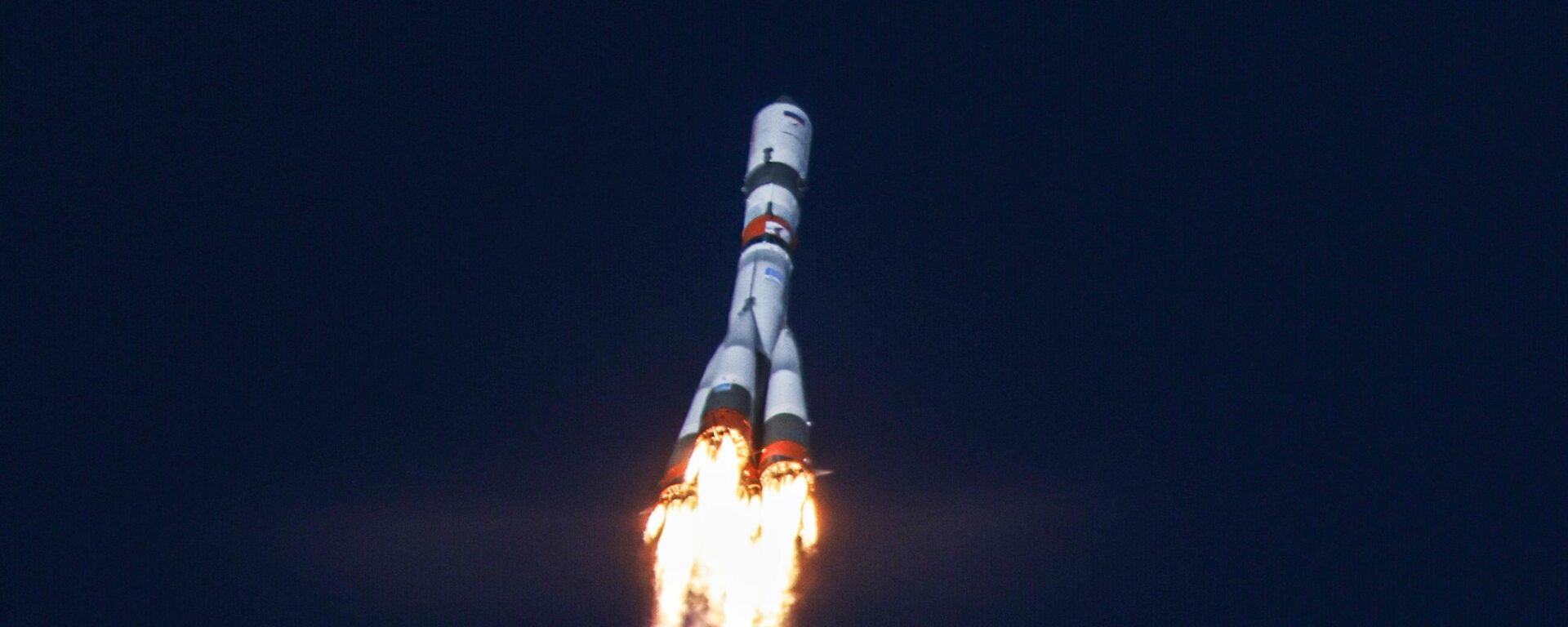 A Soyuz-2.1a rocket with the Progress MS-22 cargo spacecraftwas launched from the Baikonur space center on Feb.9, 2023. - Sputnik भारत, 1920, 12.04.2023