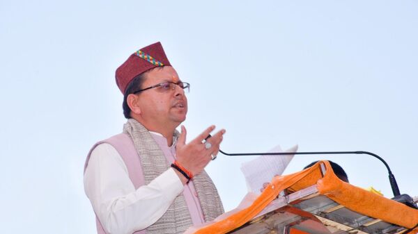 Pushkar Singh Dhami, Chief Minister of Uttarakhand - Sputnik भारत