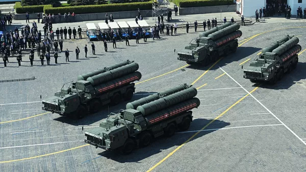 S-400 missile defence systems at the repetition of the Victory Day Parade, May 2019. - Sputnik India