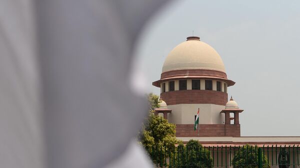 India's supreme court building is pictured in New Delhi on July 9, 2018. - Sputnik भारत