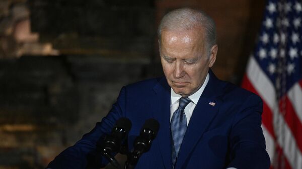 U.S. President Joe Biden speaks during a news conference - Sputnik India