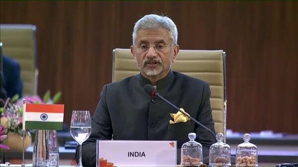  India's External Affairs Minister Subrahmanyam Jaishankar spoke at the opening of the meeting of G20 foreign ministers - Sputnik भारत