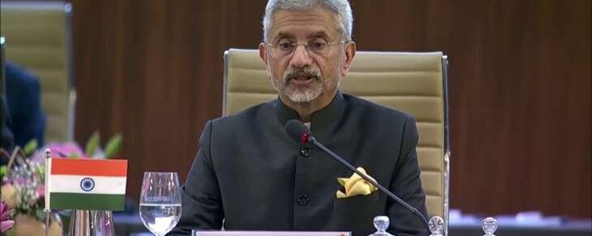  India's External Affairs Minister Subrahmanyam Jaishankar spoke at the opening of the meeting of G20 foreign ministers - Sputnik भारत, 1920, 24.04.2023