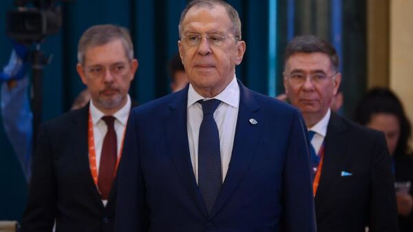 Foreign Minister Sergey Lavrov takes part in the first Plenary Session of G20 Foreign Ministers' meeting - Sputnik भारत