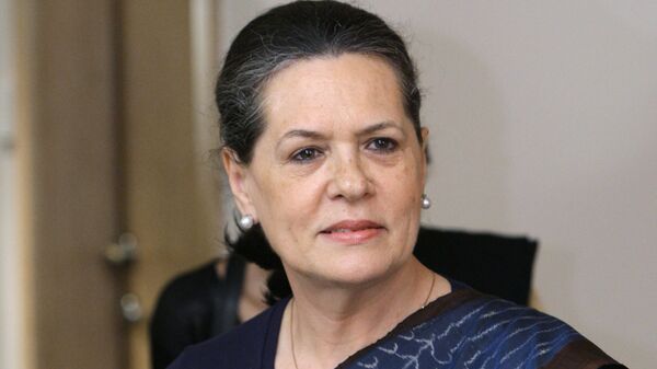 The Chairperson of the United Progressive Alliance and the leader of the Congress Parliamentary Party Sonia Gandhi  - Sputnik India