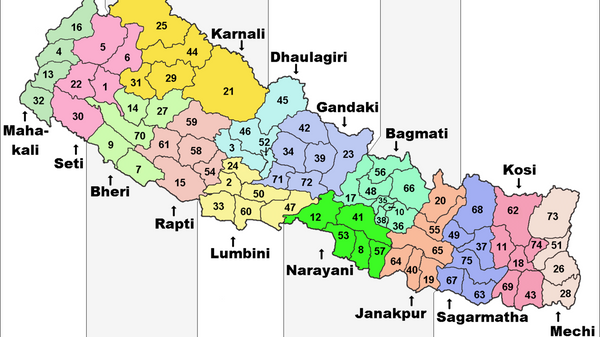 Subdivisions of Nepal EN - Sputnik भारत