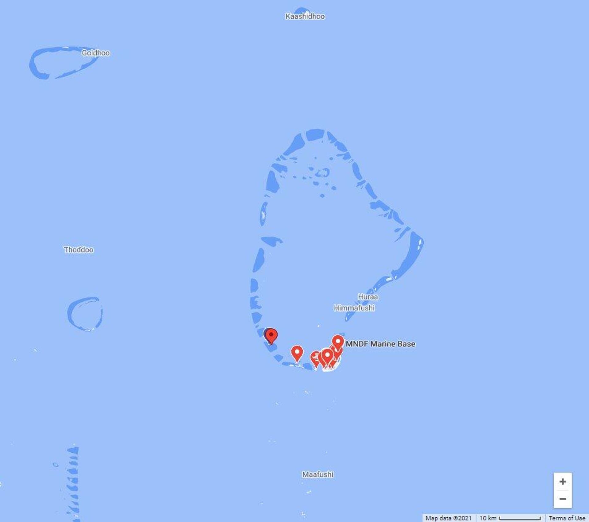 India and Maldives to develop the 'Uthuru Thila Falhu' Naval base northwest of Male - Sputnik India, 1920, 14.03.2023