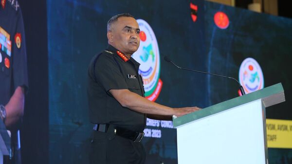 General Manoj Pande COAS deliveres Keynote Address at India-Africa Chiefs’ Conclave - Sputnik India