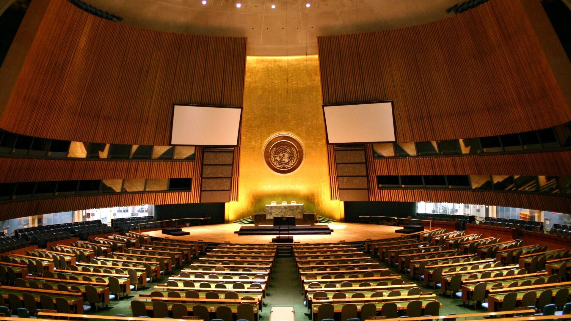 United Nations General Assembly hall in New York City. - Sputnik India, 1920, 21.05.2023