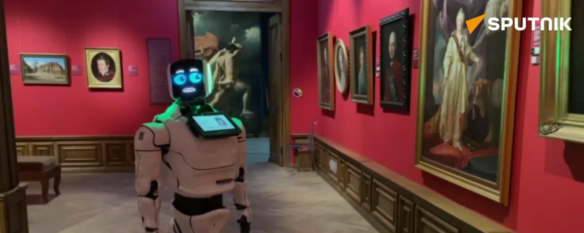 Robot Tour Guide Will Work at Art Gallery in Russia - Sputnik भारत, 1920, 07.04.2023