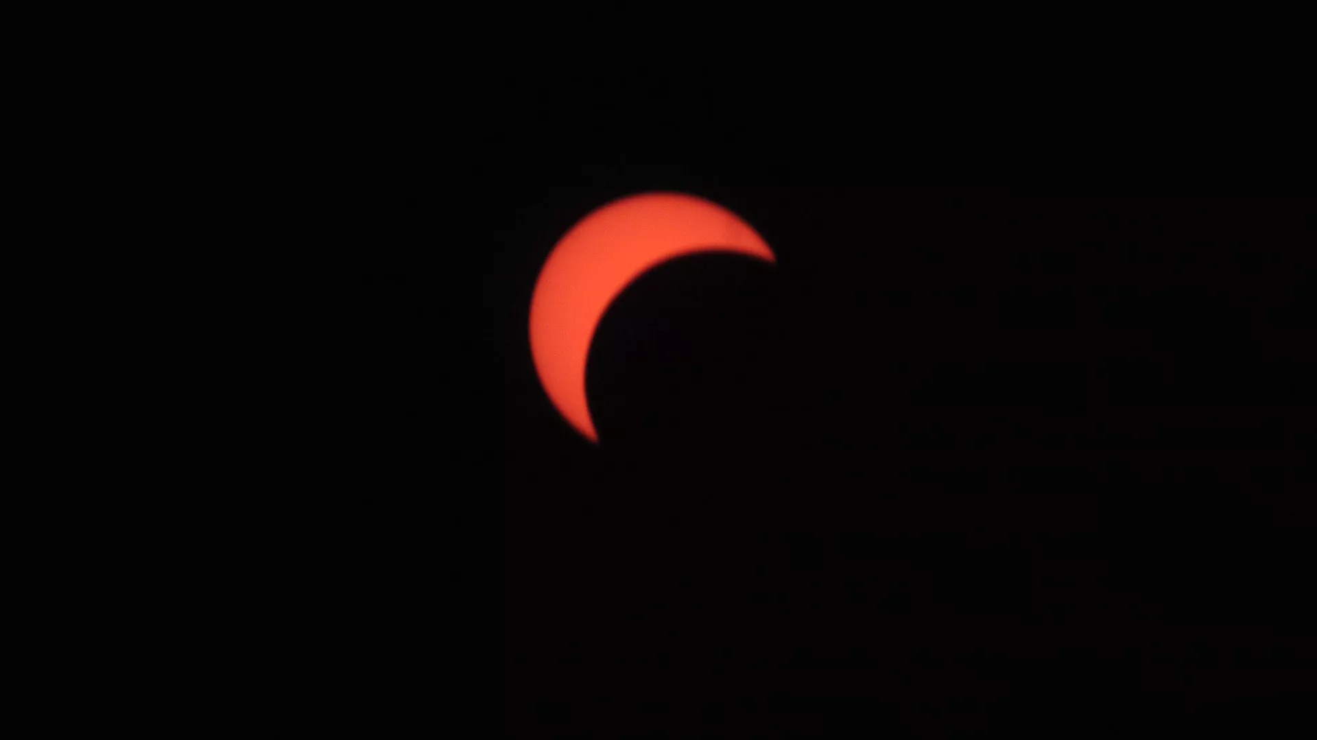 Partial Solar Eclipse takes place in Nairobi, Kenya, Sunday, Nov. 3, 2013.