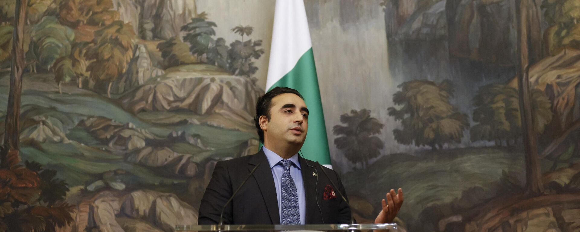 Pakistan's Foreign Minister Bilawal Bhutto Zardari attends a joint press conference with his Russian counterpart following their talks in Moscow on January 30, 2023. - Sputnik India, 1920, 21.04.2023