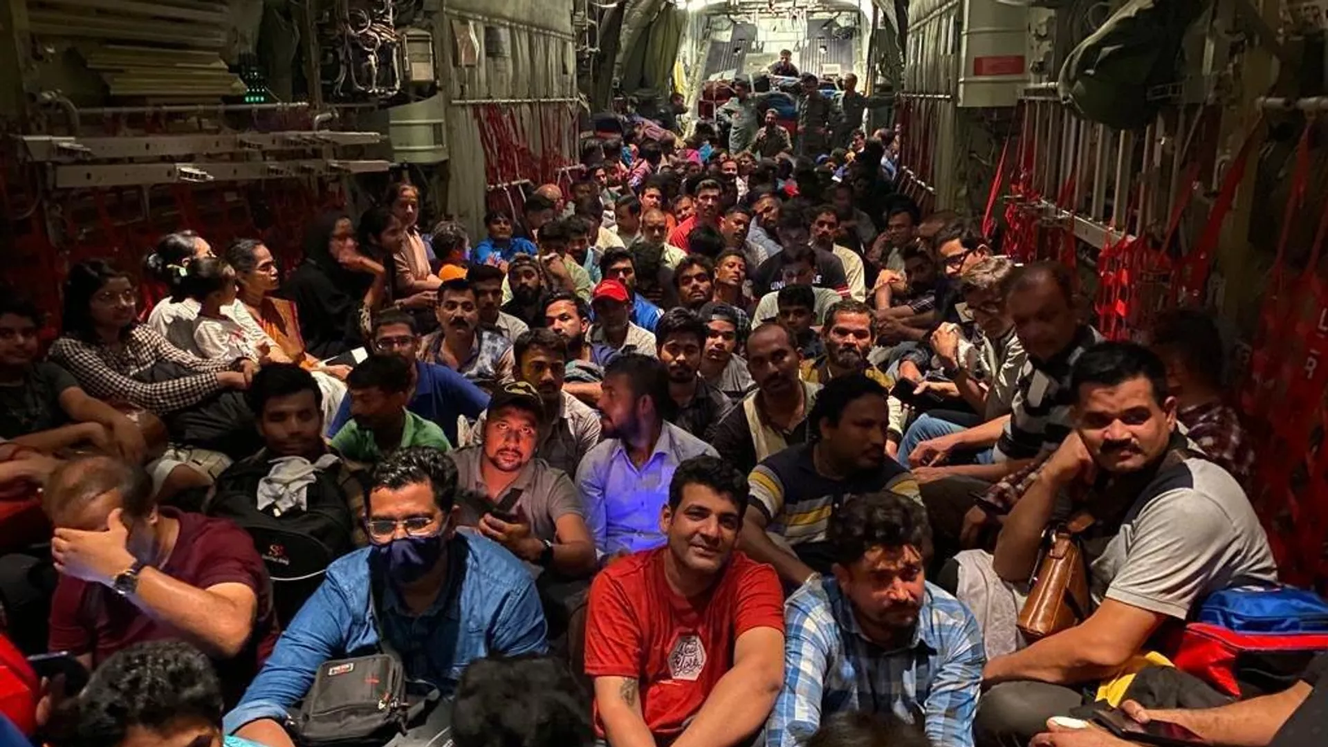 Two IAF C-130 J aircraft evacuate personnel from Port Sudan