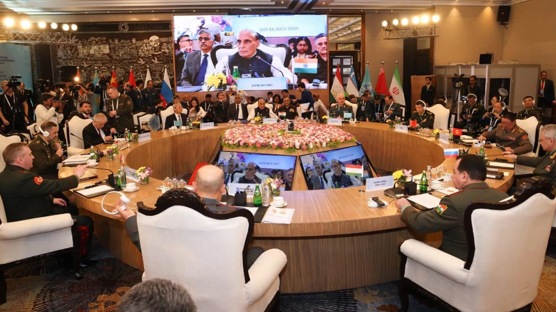 SCO Defence Ministers' meet in NEew Delhi on 28 April 2023