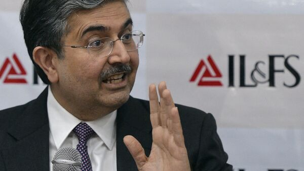 Uday Kotak, non-executive chairman of the newly constituted board for infrastructure lender IL&FS  - Sputnik भारत