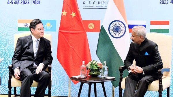 India's S.Jaishankar hold talks with State Councillor and FM Qin Gang of China - Sputnik भारत