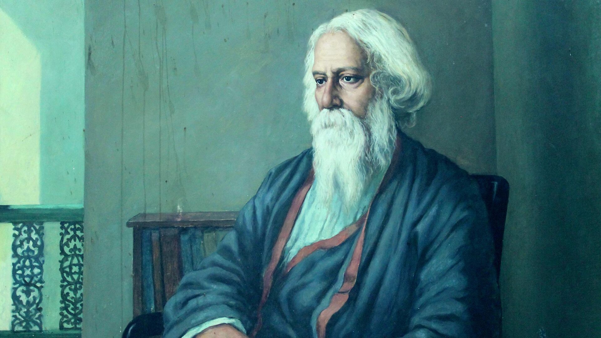 Portrait of Rabindranath Tagore - Sputnik India, 1920, 07.05.2023