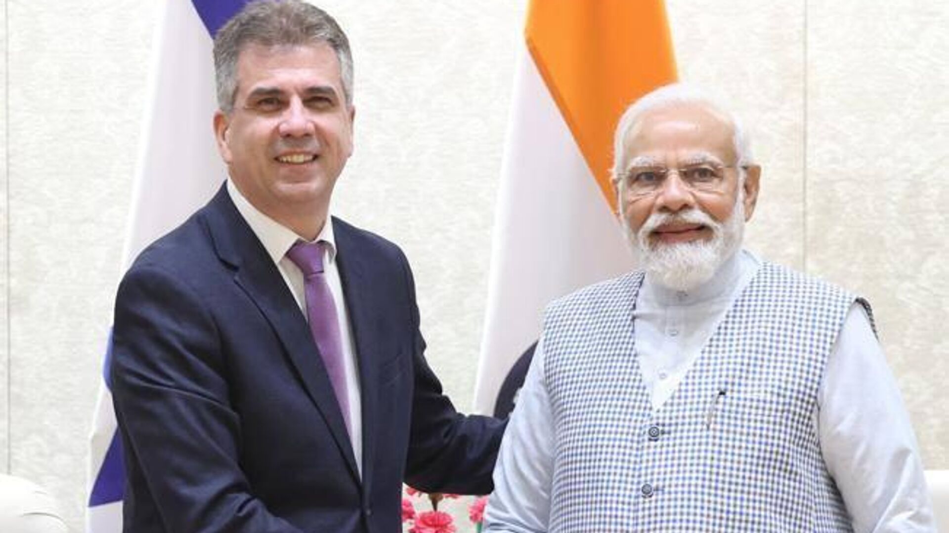 India's PM Modi meets Foreign Minister of Israel - Sputnik India, 1920, 10.05.2023